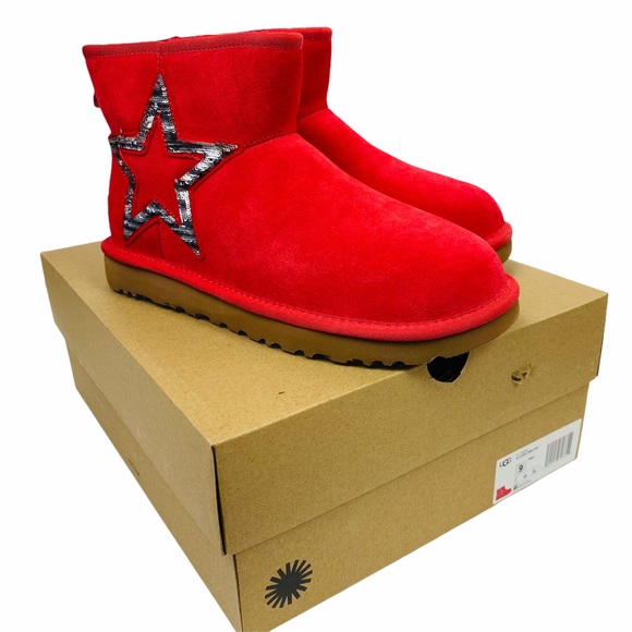 new red ugg boots
